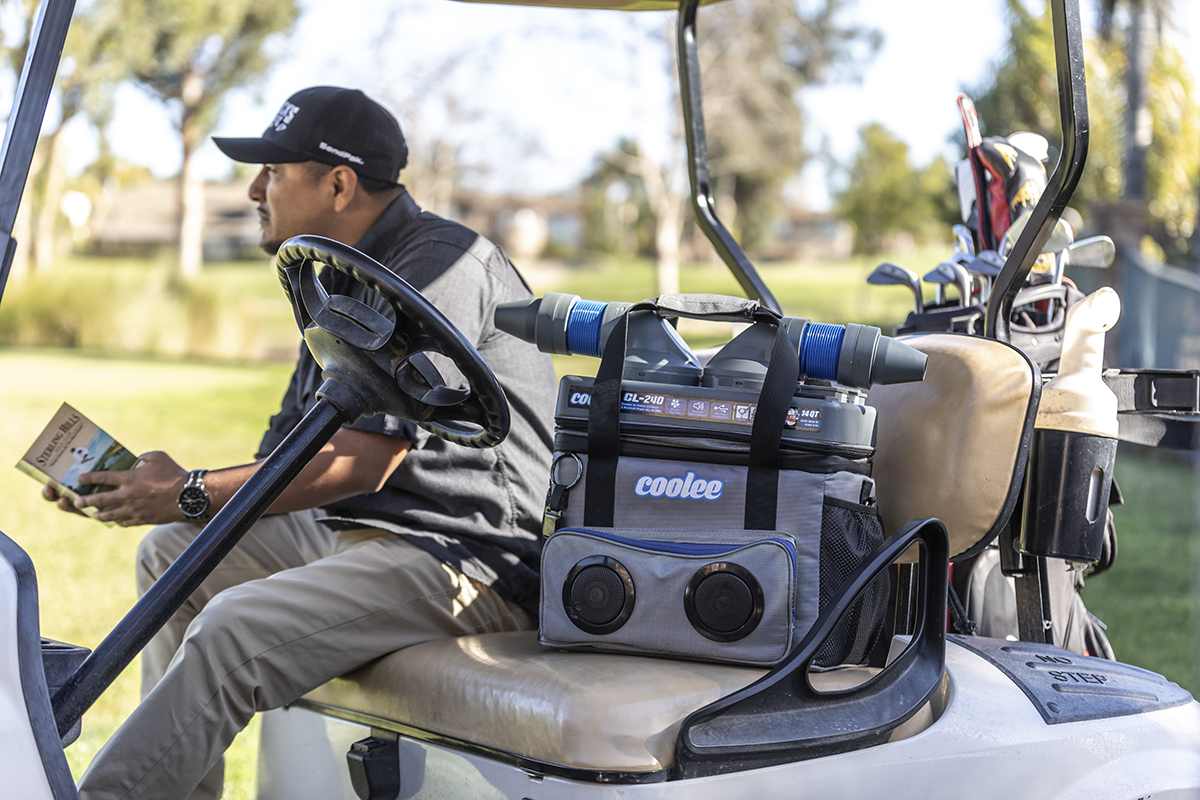  Coolee™ Portable Air Cooler Golf Bluetooth Radio