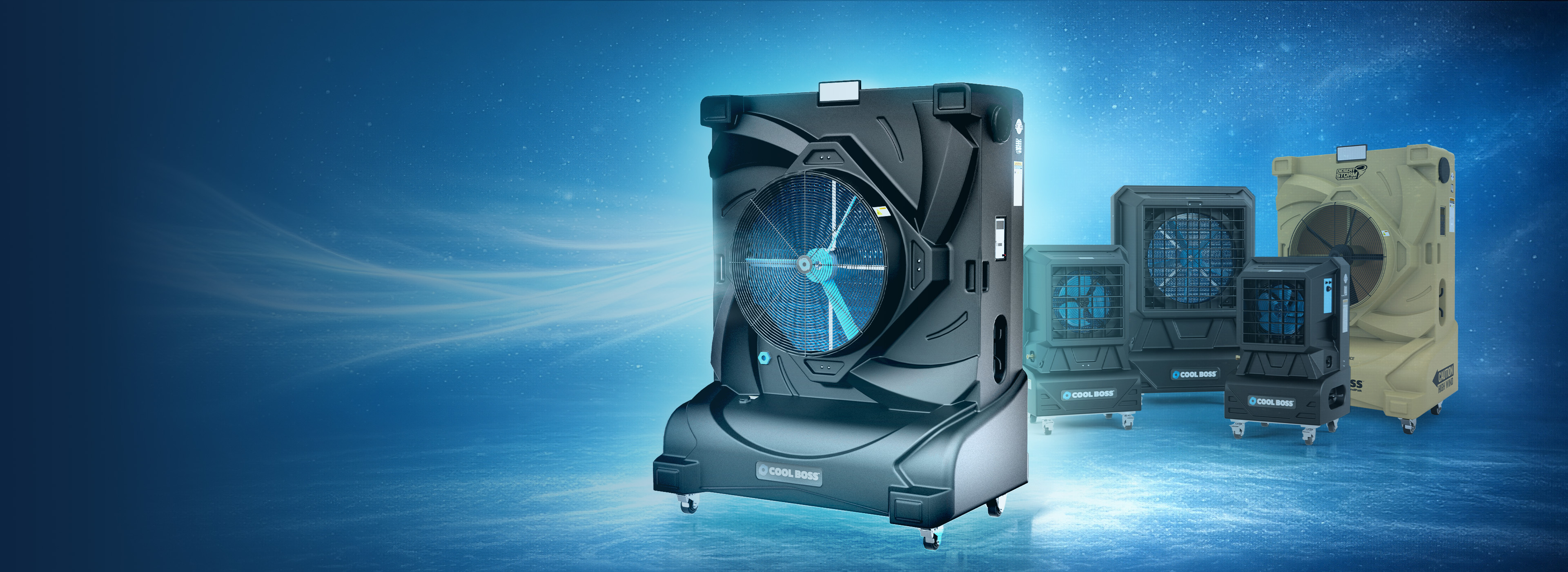 Cool Boss evaporative air coolers