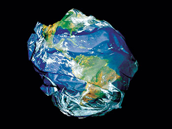 Earth Crumbled Up