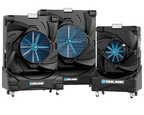 Cool Boss COOLBLAST Series evaporative air coolers