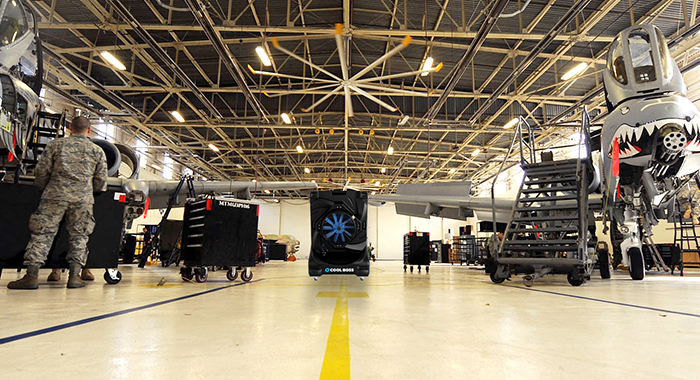 Portable evaporative cooling for government and military applications